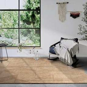Бежов ръчно изработен вълнен килим 190x280 cm Ursule – Villeroy&amp;Boch