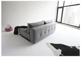 Сив разтегателен диван Twist Charcoal Supremax - Innovation