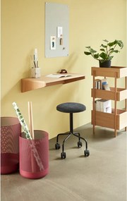 Конзолна маса от масивен дъб в естествен цвят 34x43 cm Stack – Hübsch