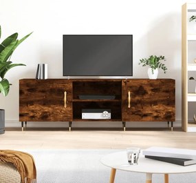 829081 vidaXL ТB шкаф, опушен дъб, 150x30x50 см, инженерно дърво