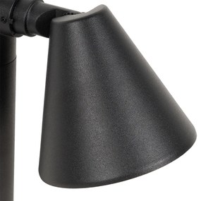 Модерен външен фенер черен 30 см IP44 Регулируем - Ciara