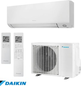 Разопакован: Инверторен климатик Daikin Perfera W FTXM35A + RXM35A, 12000 BTU, 25 м2, А+++, Wi-Fi, R-32, Бял