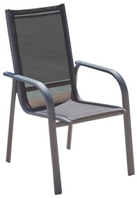 Градински стол Lena, цвят Антрацит