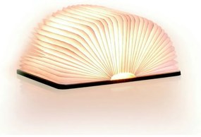 Кафява светлинна декорация с USB Booklight – Gingko