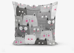 Калъфка за възглавница от памучна смес Catty, 45 x 45 cm Catcikler - Minimalist Cushion Covers