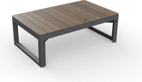 Градинска масичка за кафе от декор от орех 71,5x116 cm Lyon – Keter