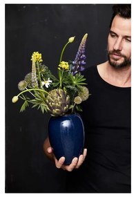 Тъмносиня глинена ваза (височина 20 cm) Gastro Blue – Bitz