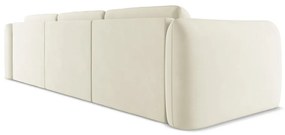 Бял ъглов диван (десен ъгъл) Hoku – Makamii