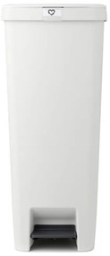 Кош за боклук с педал Brabantia StepUp 1005556, 40 л, Екологични материали, Голям отвор, Светлосив