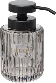 Дозатор за сапун 5five Glass, 250 мл, Сив