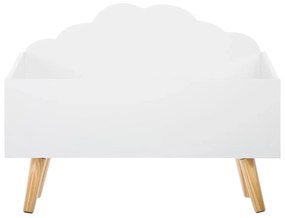 Детски скрин за съхранение atmosphera Cloud MDF - Бял