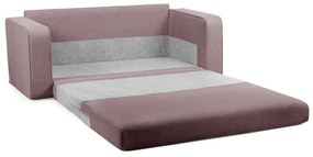 Светлорозов разтегателен диван 160 cm Come – Bobochic Paris