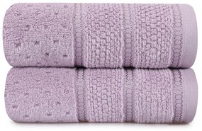Комплект от 2 лилави памучни кърпи , 50 x 90 cm Arella - Foutastic
