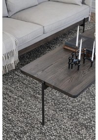 Масичка за кафе от кафява ясенова дървесина 145 x 60 cm Shelton - Rowico