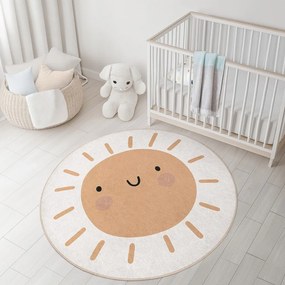 Детски килим подходящ за пране ø120 cm Sunny World – Mila Home