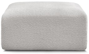 Светлосива табуретка от букле Tina – Bobochic Paris