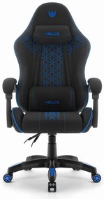 Геймърски стол HC-1008 2.0 с ергономични възглавници - черен и син