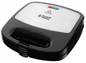 Тостер за сандвичи и гофрети 3в1 Russell Hobbs Fiesta Deep Fill 24540-56, 750W, 3 вида плочи, Черен/инокс