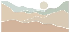 Стикер за стена 185x90 cm Desert Sunrise - Ambiance