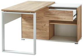 Работна маса от дъб 120x117 cm Lioni - Germania