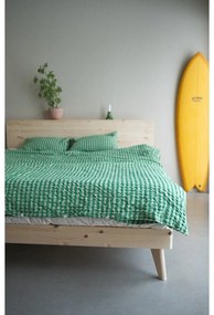 Двойно легло от борова дървесина с решетка 140x200 cm Retreat - Karup Design