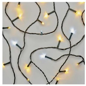 LED Екстериорни Коледни лампички 80xLED/13м IP44 топло/студено бяло