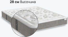 Матрак isleep, OLYMPIA, 90x190x28, Среден, Високоеластична пяна