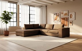 Ъгъл диван Carla-Right-280φ 220β-MInk