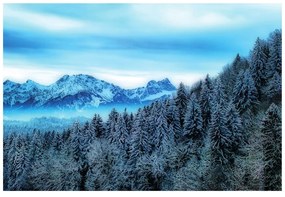 Фототапет – Замръзнали планини