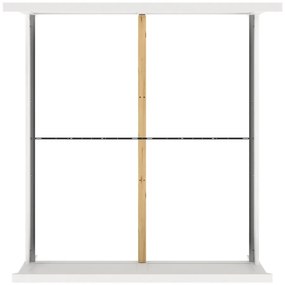 Бяло двойно легло 160x200 cm Paris – Tvilum