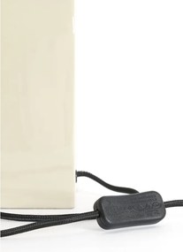 Кремава метална настолна лампа (височина 38 cm) Cardona – Light &amp; Living