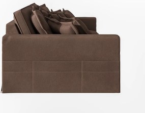 Тъмнокафяв диван 236 cm Nora – Ropez