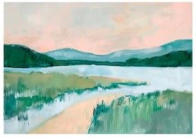 Картина 70x100 cm Gouache Lake – Styler