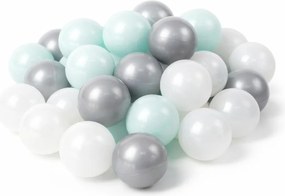 Тюркоазено велурено игрище от пяна 100x35x40 cm Montessori – Meowbaby