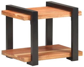 320492 vidaXL Нощно шкафче, 50x40x40 см, акация масив