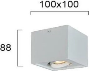 Квадратна покривна spot Viokef Arion-Black