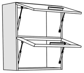 Горен шкаф IN VH60 - 3 цвята