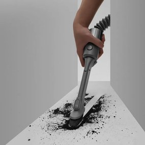 Разопакован: Вертикална прахосмукачка Dreame V11 VVN6, 450W, 150AW, 25000Pa, 125000 об/мин, 0.5 л, 3 режима, 90 мин, OLED, HEPA, Сив/червен