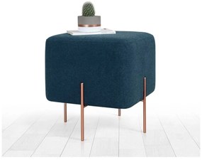 Тъмносиня табуретка Copper – Artie