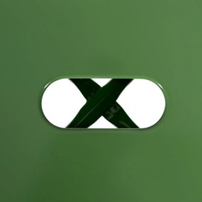 Зелени метални бар столове в комплект 2 бр. (височина на седалката 61 cm) – Ixia