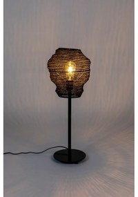 Черна настолна лампа Lena - White Label