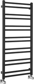 Sapho - Радиатор за баня METRO DOS  110x50 см матово черно