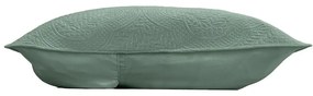 Зелено комплект шалте и калъфка за възглавница от микрофибър 240x260 cm Romane – douceur d'intérieur