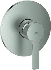 Външни части на смесител за душ Grohe Lineare New-16,3 x 19,3-Сребърен Mat