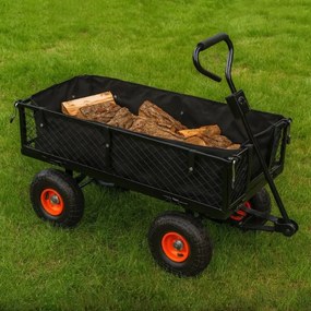 Многофункционална градинска количка 3в1 с товароносимост 200 кг