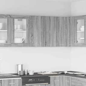 815112 vidaXL Окачен шкаф, Lyon сив сонома, 60x31x60 см, инженерно дърво