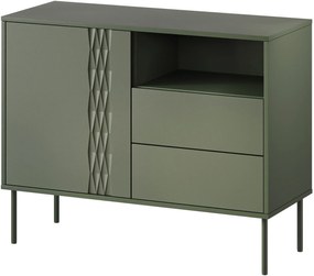 Бюфет Tresse 1D2S-Тъмно зелено