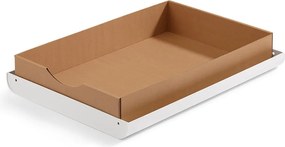 Бяла котешка тоалетна 41x54,5 cm Sito White – MiaCara