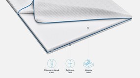 Топ матрак Bubbles Memory от Sleepy 5 см