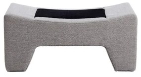 Светлосива табуретка Dasha – Light &amp; Living